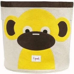3 Sprouts Storage Bin Monkey