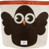 3 Sprouts Storage Bin Snowy Owl