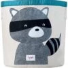 3 Sprouts Storage Bin Raccoon