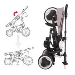 QPlay Rito Foldable Stroller - Trike Black -Selected Baby Products Stores 4156k5r7mwl 1
