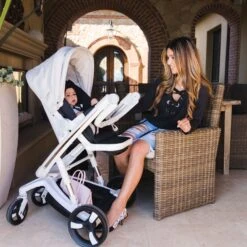 Milkbe Lullaby Auto Braking Stroller - Beige -Selected Baby Products Stores 5705536 2