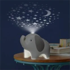 Skip Hop Moonlight & Melodies Nightlight Soother -Elephant -Selected Baby Products Stores 879674025196 2 hi