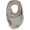 Skip Hop Grab & Go Hide & Chic Nursing Scarf -Grey Stripe