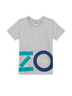 Kenzo Kids Boys Cotton Logo T-Shirt - 2A