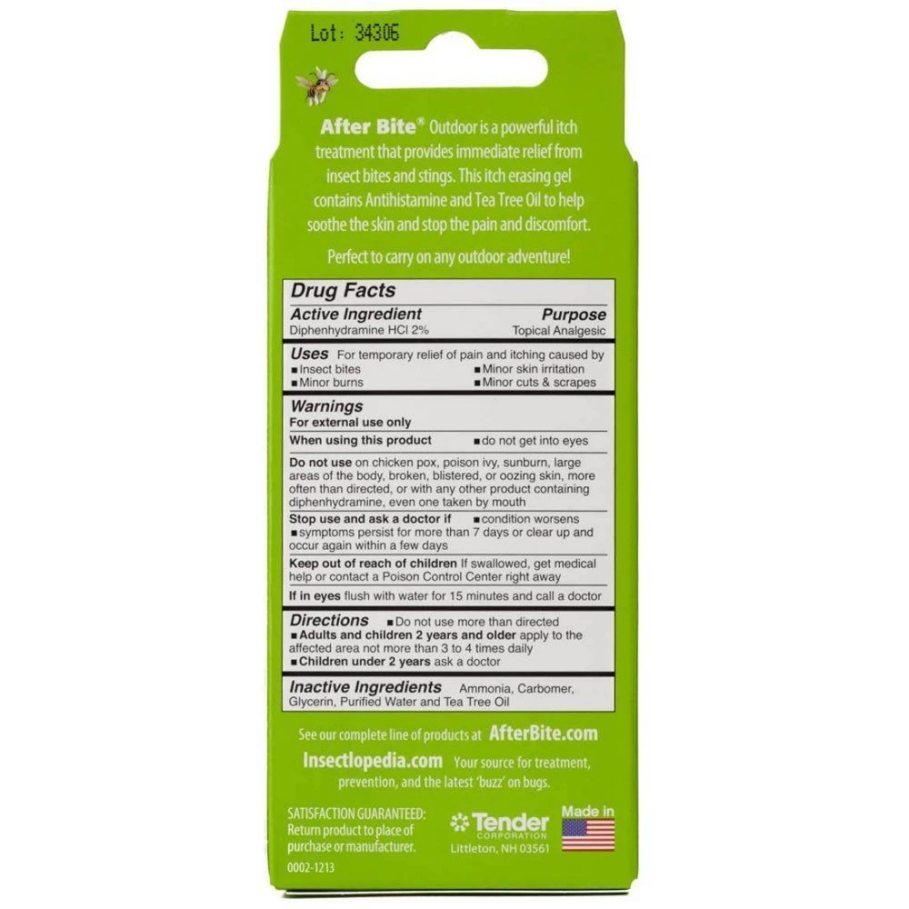 After Bite Outdoor 20g 0.7oz 3 After Bite Outdoor 20g 0.7oz - Image 3