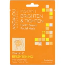 ANDALOU Naturals Brightening Hydro Serum Facial Mask