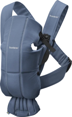 BabyBjorn Baby Carrier Mini - Vintage Indigo Cotton