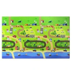 Baby Care Playmat Happy Village - Large -Selected Baby Products Stores baby care playmat happy village 3