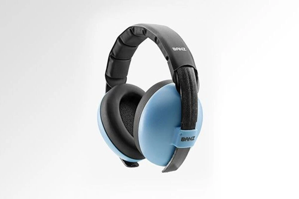 Banz Baby Ear Muffs - Blue 3 Months+ 2 Banz Baby Ear Muffs - Blue 3 Months+ - Image 2