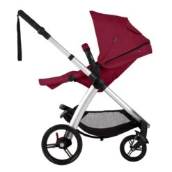 Mountain Buggy Cosmopolitan Stroller - Bordeaux **DEMO** -Selected Baby Products Stores cosmopolitan mocha parent facing seat recline bordeaux