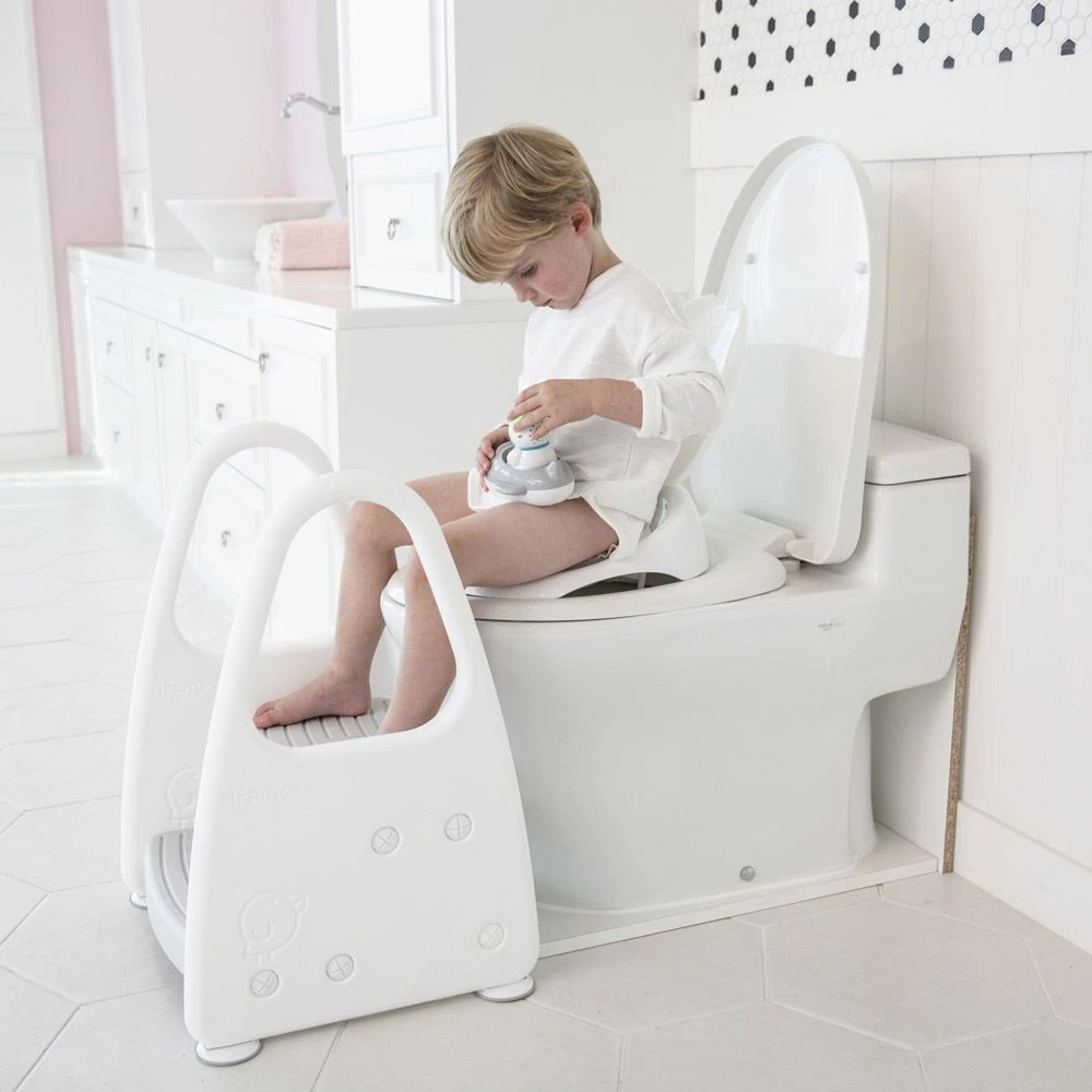 IFam Safe Guard Step Stool - Gray 2 IFam Safe Guard Step Stool - Gray - Image 2