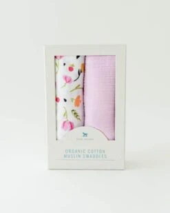 Little Unicorn Organic Cotton Muslin Swaddle 2 Pack Berry & Bloom -Selected Baby Products Stores dsc 1666 1024x1024