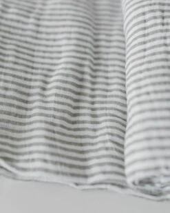 Little Unicorn Cotton Muslin Swaddle Single Grey Stripe -Selected Baby Products Stores dsc 1705 1024x1024