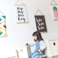 Gautier Studio Canvas Wall Hanging Farandole -Selected Baby Products Stores gautier studio canvas wall hanging farandole 2