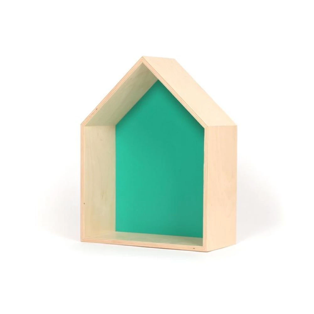 Gautier Studio House Shelf - Green 1 Gautier Studio House Shelf - Green