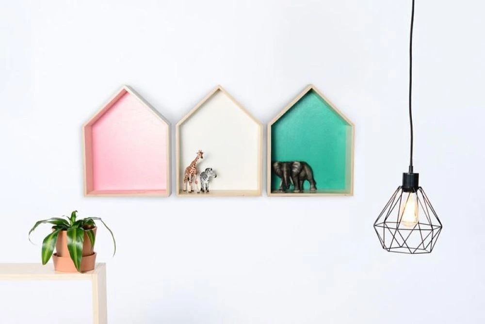 Gautier Studio House Shelf - Green 2 Gautier Studio House Shelf - Green - Image 2