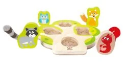 Hape Who's In The Tree Puzzle 5Pcs 18m+
