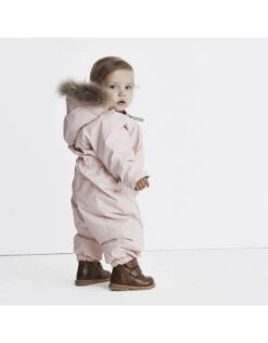 Mini A Ture Wisti Snowsuit Fur Keen Rose