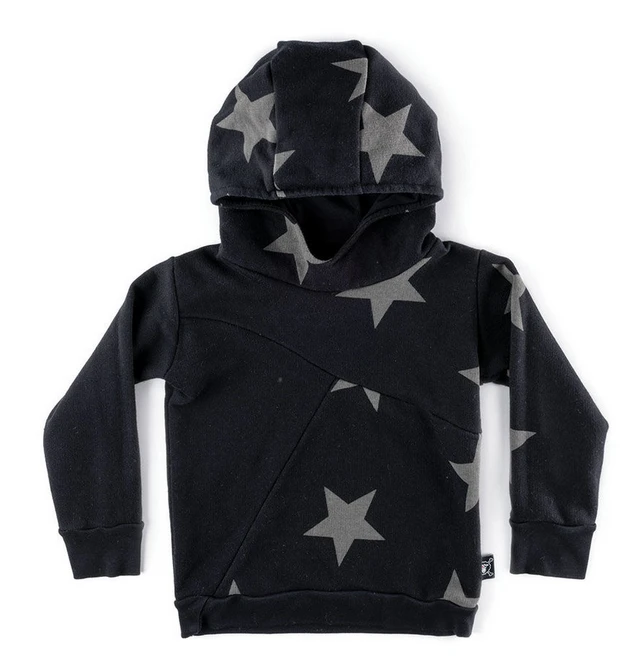 Nununu Star Hoodie - Black 1 Nununu Star Hoodie - Black