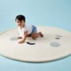 Pehr Designs Rug-peek-a-boo Face Boy-5 Inc Round