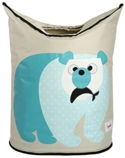 3 Sprouts Laundry Hamper Polar Bear
