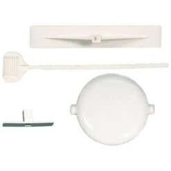 Qdos Adhesive Fridge/Freezer Lock - White