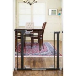 Qdos Crystal Pressure Mounted Safety Gate - Clear -Selected Baby Products Stores qdos crystal pressure mounted safety gate clear 3