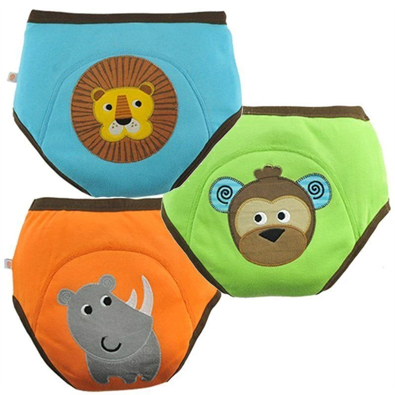 Zoocchini Organic Training Pants - Boys Safari Friends 3T/4T 1 Zoocchini Organic Training Pants - Boys Safari Friends 3T/4T