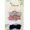 Baby Wisp Chelsea Bows Snap Clip - Baby Hype