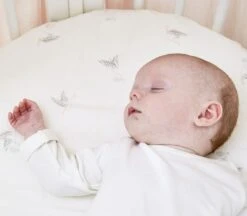 Stokke Pehr Design Sleepi Mini Fitted Sheet - Stork -Selected Baby Products Stores sleepi mini stork slide1 39239 複製