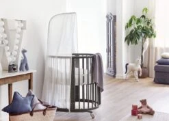 Stokke Sleepi V2 Mini Bundle With Mattress - Hazy Grey -Selected Baby Products Stores stokke sleepi mini hazy grey 160609 1 29604