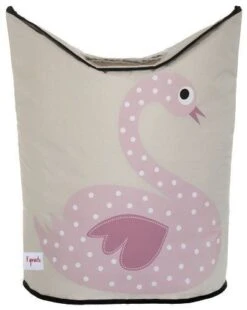 3 Sprouts Laundry Hamper Swan