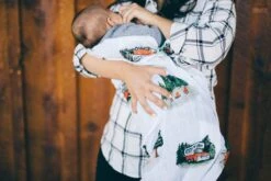 Little Unicorn Cotton Muslin Swaddle Single Happy Camper -Selected Baby Products Stores ub0181 little unicorn cotton swaddle happy camper ls 1024x1024