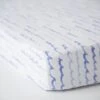 Little Unicorn Cotton Muslin Crib Sheet High Tide