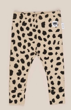 HuxBaby Animal Spot Legging Sand 3-6M