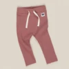 HuxBaby Plum Rib Legging Burgundy 1 Year