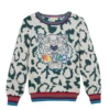 Kenzo Tiger Junior Boy 8 Dark Green - 5A