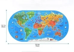Mideer Our World Floor Puzzle 100 Pieces 3Years+ -Selected Baby Products Stores wechat image 20200420172640