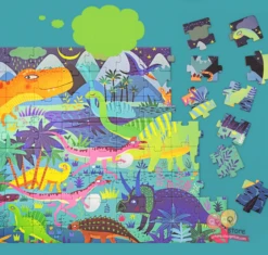 Mideer Dinosaur Age Puzzle 104 Pieces 3Years+ -Selected Baby Products Stores wechat image 20200421145658