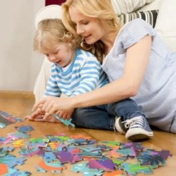 Mideer Dinosaur Age Puzzle 104 Pieces 3Years+ -Selected Baby Products Stores wechat image 20200421150116