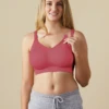 Bravado Designs The Body Silk Seamless Nursing Bra - Lipstick Size M