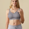 Bravado Designs The Body Silk Seamless Nursing Bra - Silver Belle Size XL