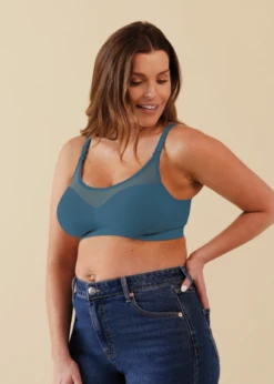 Bravado Designs The Body Silk Seamless Sheer Nursing Bra - Midnight Sky Size M -Selected Baby Products Stores wechat image 52