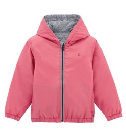 Petit Bateau Coupe-vent Reversible Jackets (Pink)