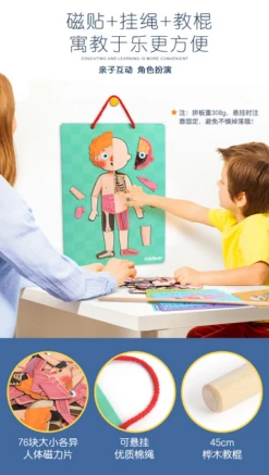 Mideer Body Magnet 90 Pieces 6Years+ -Selected Baby Products Stores wechat screenshot 20200419172821