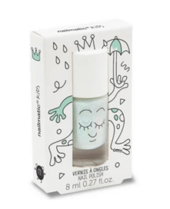 Nailmatic Aldo Kids Water-Based Nail Polish - Pearly Green 8ml