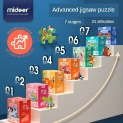 Mideer Advanced Puzzles Level 5 - Fairy Princess & Forest Party & Dream Seabed 4+ -Selected Baby Products Stores wyhsn3yl1591791633 799x800 5