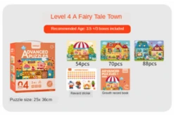 Mideer Advanced Puzzles Level 4 - Dessert House & Duplex Building & Grand Villa 3.5+ -Selected Baby Products Stores wzth5zc21591791707 420x280 1