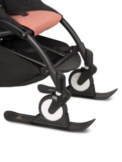 BABYZEN™ YOYO Skis - Black -Selected Baby Products Stores yoyo 2 6 close up black frame skis web